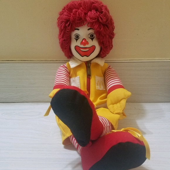 McDonald's Other - 1984 Ronald McDonald Plush Doll